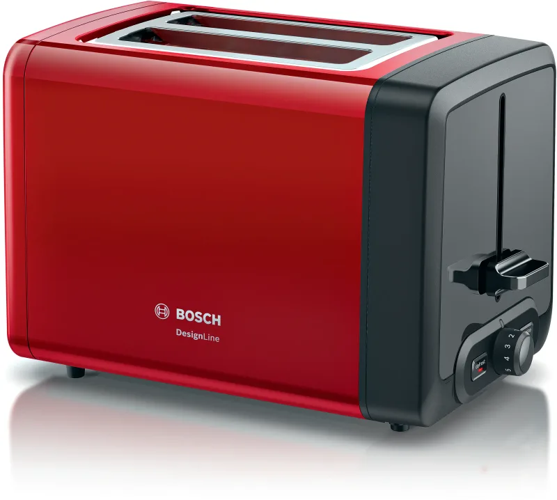 Bosch Ekmek Kızartma Makinesi Kristal Koyu Kırmızı TAT4P424