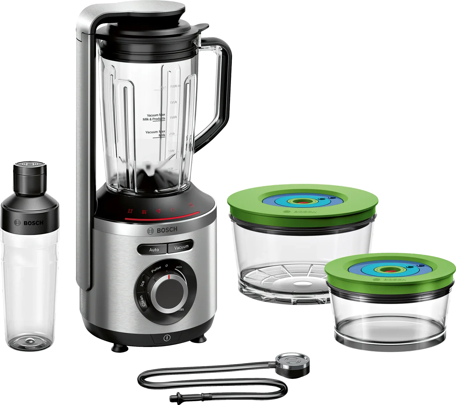 Bosch Seri 8 Vakumlu Blender 1000 W Gümüş MMBV625M
