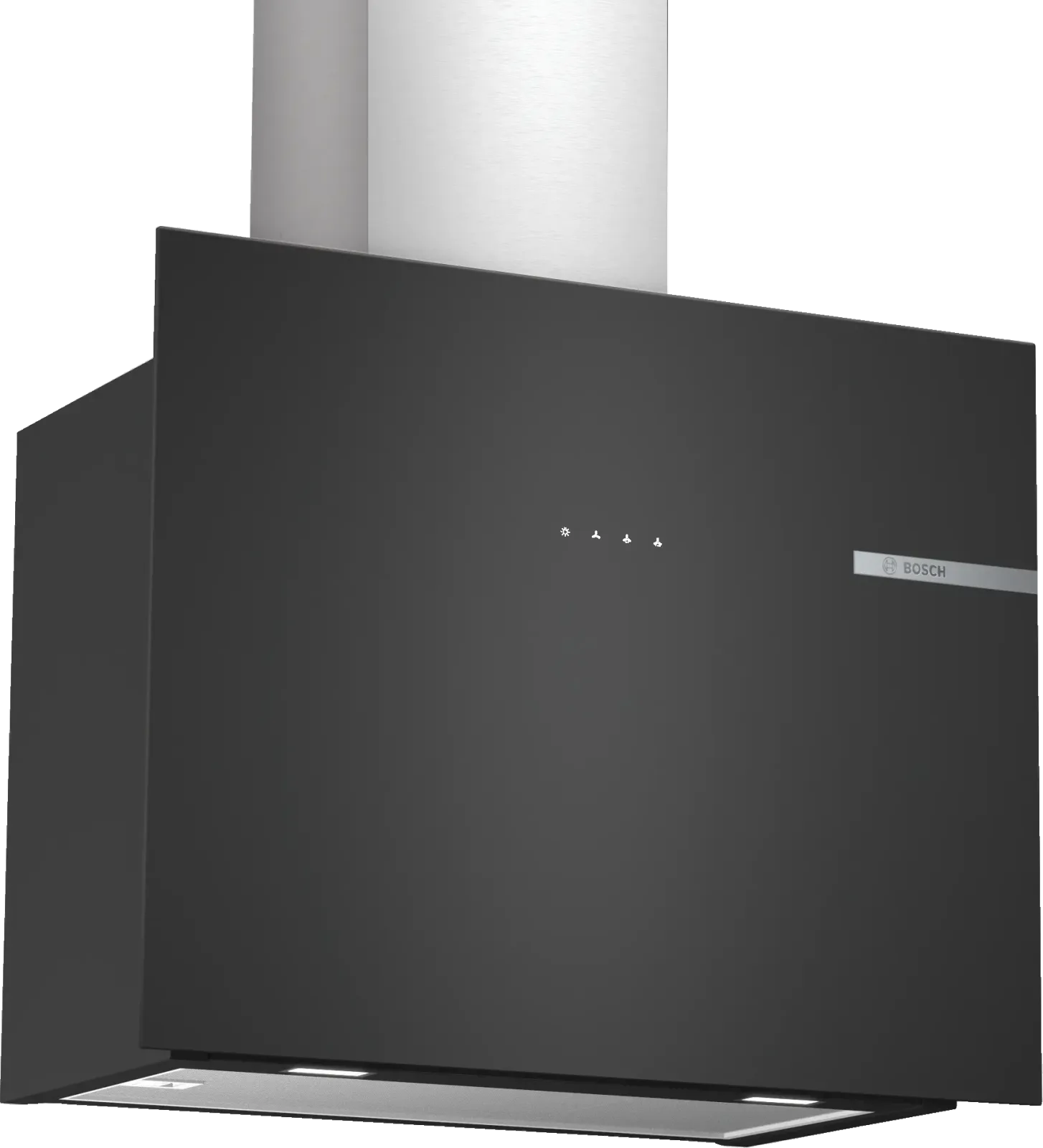 Bosch Seri 4 Duvar Tipi Davlumbaz 60 cm Siyah DWF65AJ60T