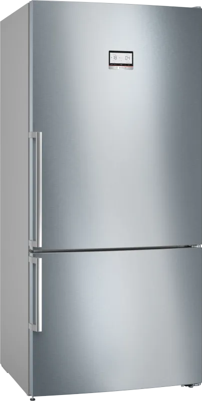 Bosch Seri 6 Alttan Donduruculu No-Frost Buzdolabı 619 lt Fırçalanmış Çelik KGN86AI32U