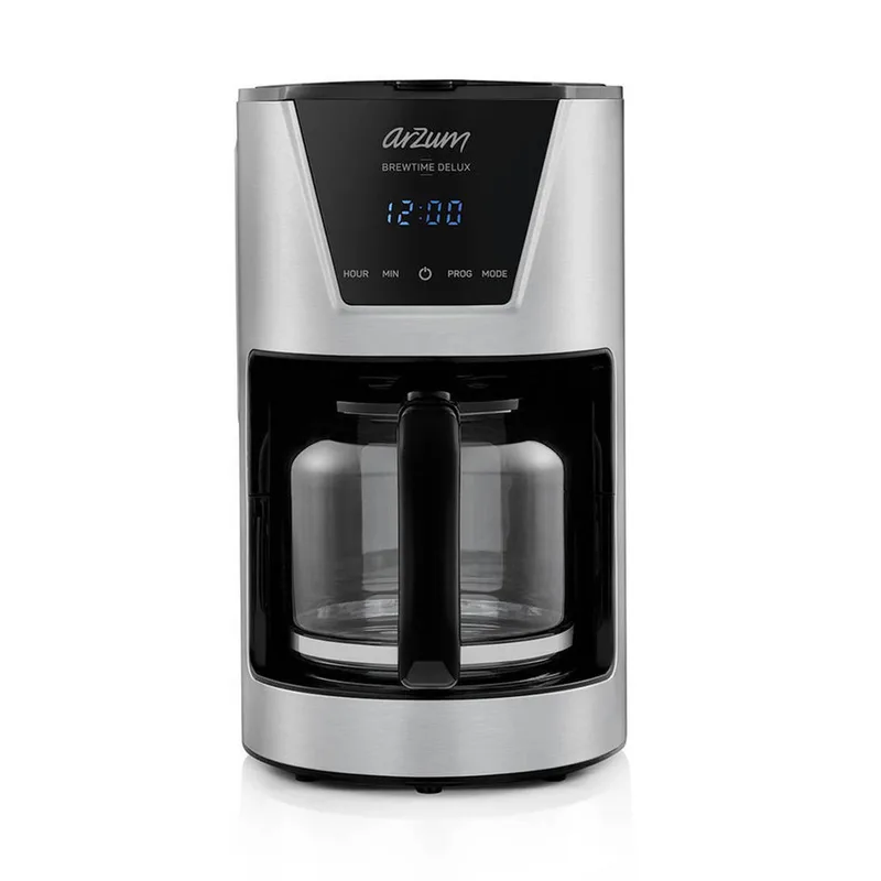 ARZUM AR3081 BREWTIME DELUX FİLTRE KAHVE MAKİNESİ İNOX