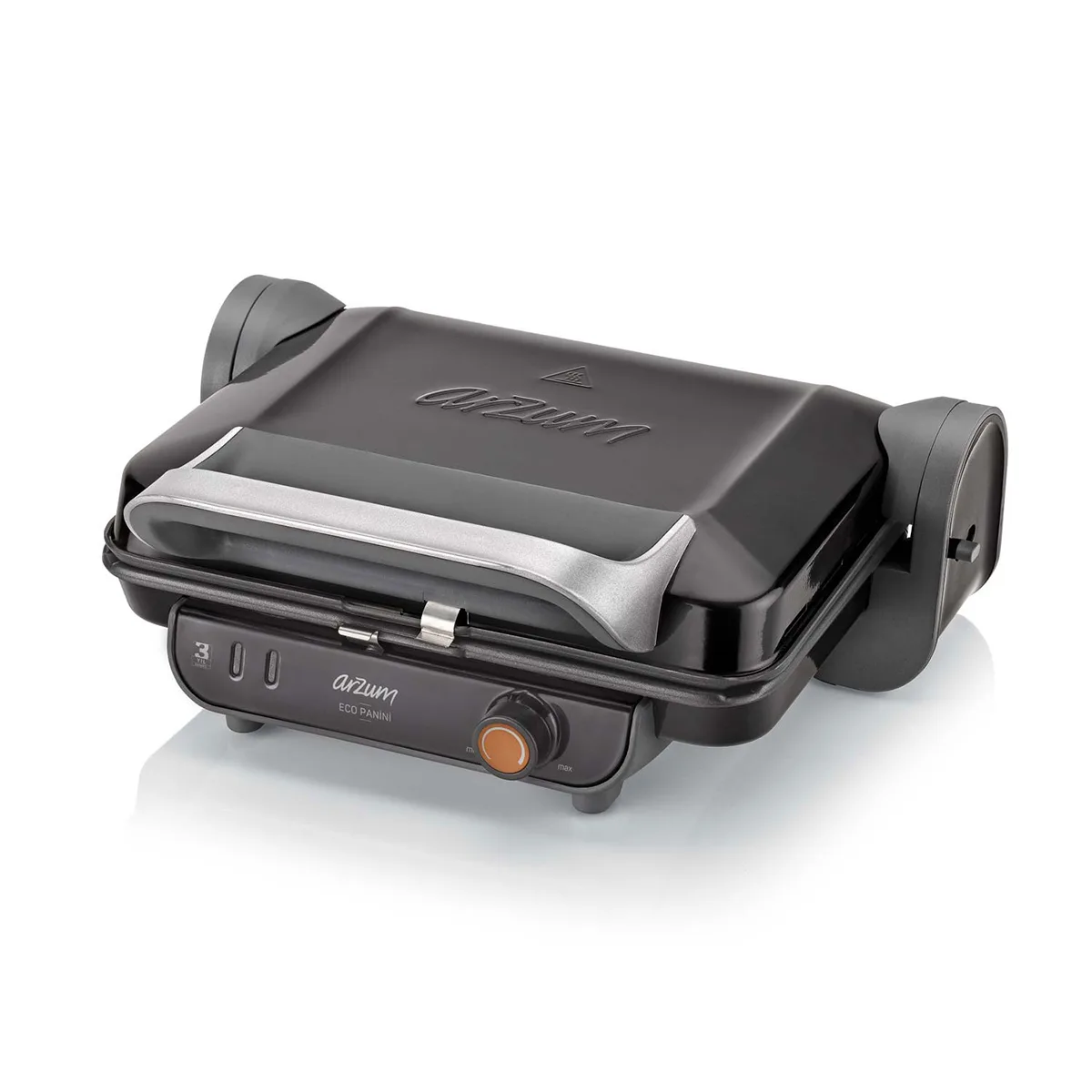 ARZUM AR2005 ECO PANINI IZGARA VE TOST MAKİNESİ SİYAH