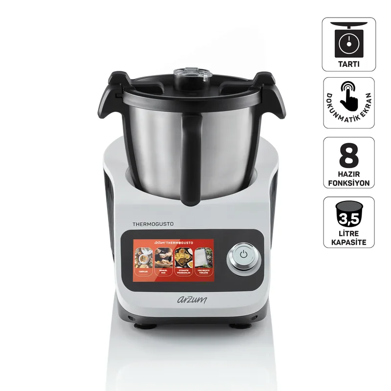 ARZUM AR1181 THERMOGUSTO ÇOK FONKSİYONLU AKILLI MUTFAK ROBOTU