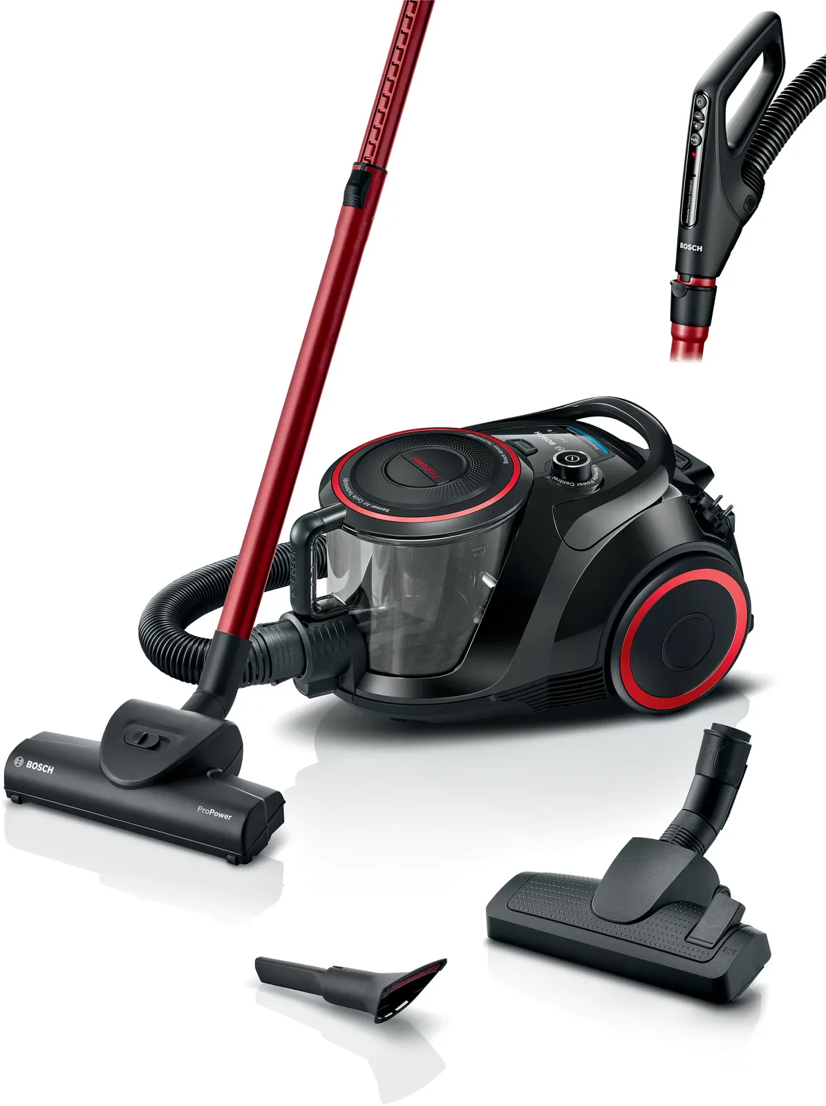 Bosch Seri 6 Toz Torbasız Elektrikli Süpürge 700 W Siyah BGS41POW1
