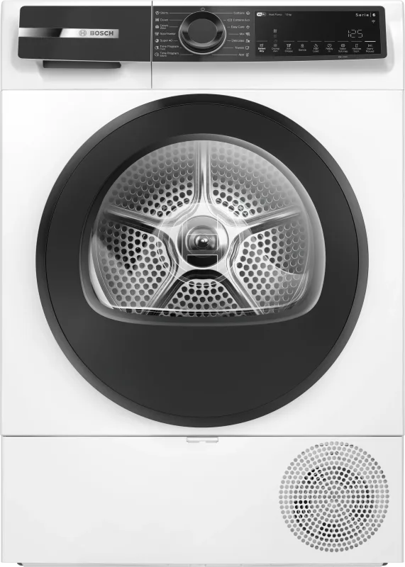 Bosch Seri 6 Isı Pompalı Kurutma Makinesi 10 kg Beyaz WQK25200ME