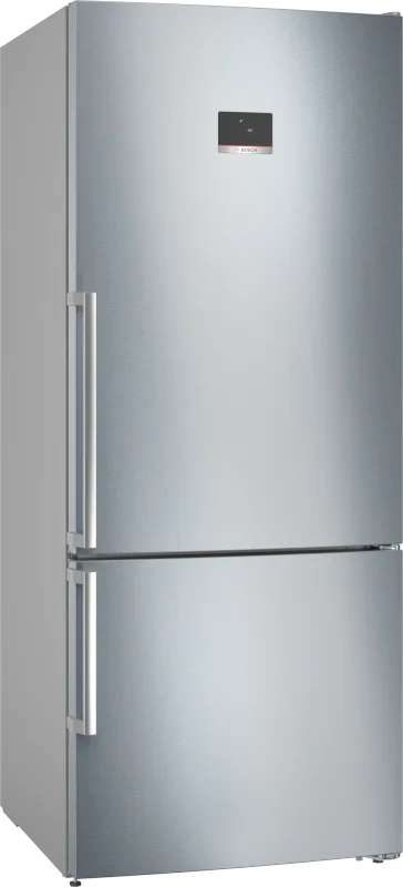 Bosch Seri 6 Alttan Donduruculu No-Frost Buzdolabı 521 lt Fırçalanmış Çelik KGN76CI30U