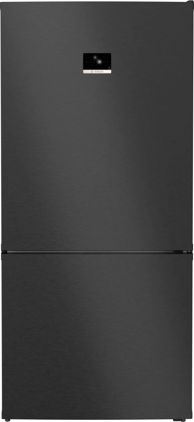 Bosch Seri 8 Alttan Donduruculu No-Frost Buzdolabı 621 lt Koyu Inox Siyah KGP86AXB0N