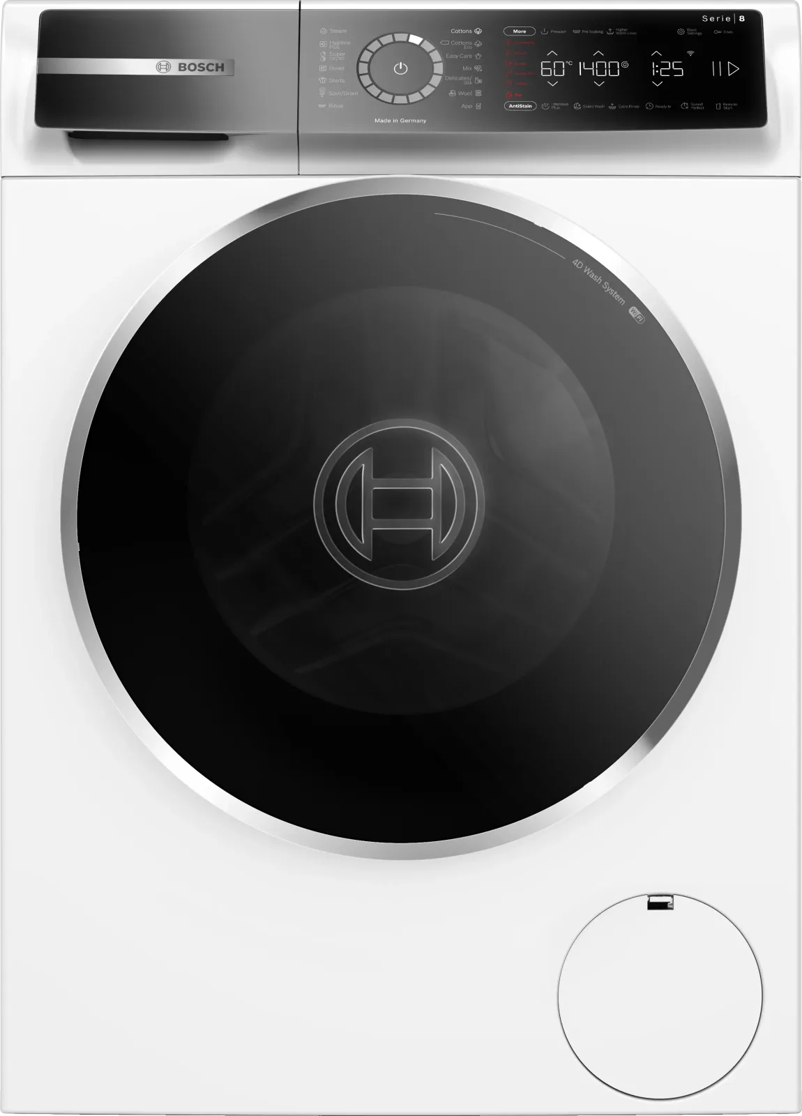 Bosch Seri 8 Çamaşır Makinesi 9 kg 1400 Devir Beyaz WGB24400ME