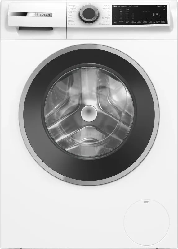 Bosch Seri 6 Çamaşır Makinesi 10 kg 1200 Devir Beyaz WGK252Z1TR
