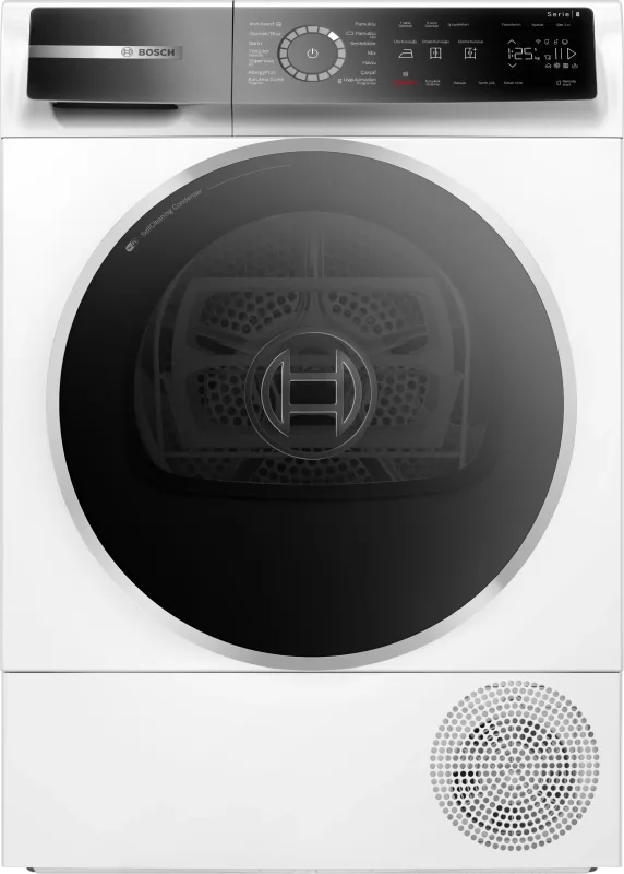 Bosch Seri 8 Isı Pompalı Kurutma Makinesi 9 kg Beyaz WQB245A0TR