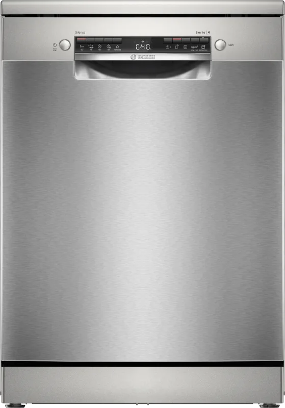 Bosch Seri 4 Solo Bulaşık Makinesi 5 Programlı Inox SMS4IKI51Q