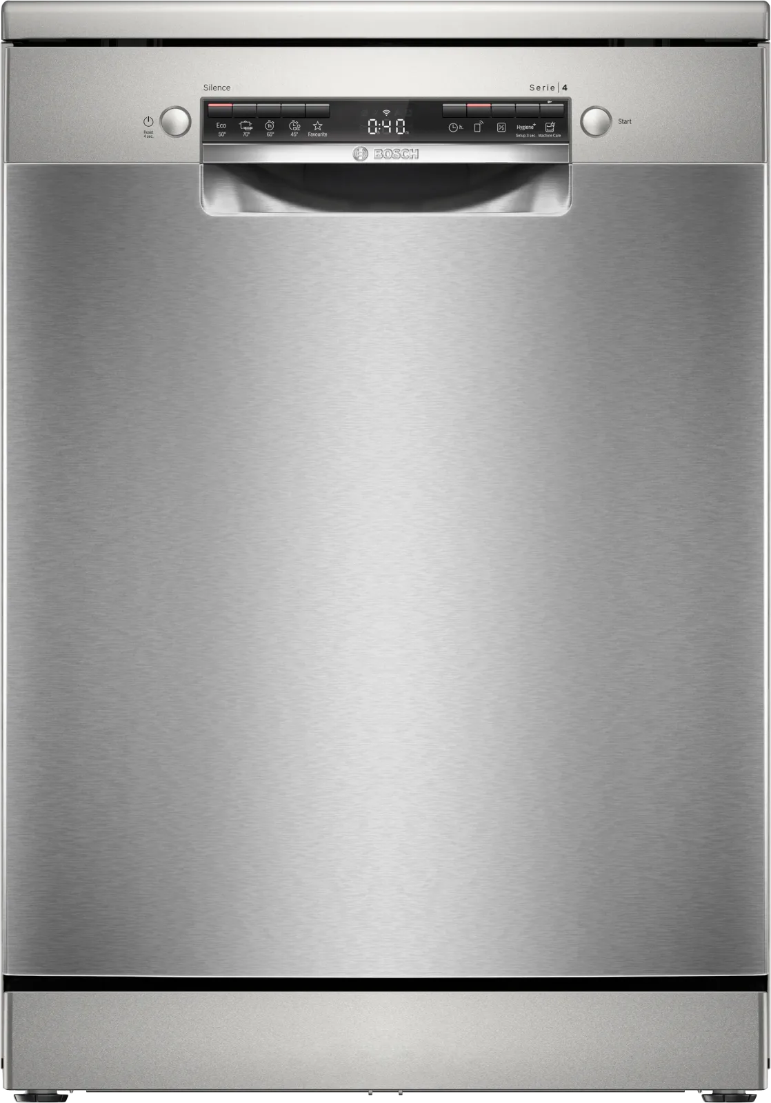 Bosch Seri 4 Solo Bulaşık Makinesi 5 Programlı Inox SMS4IKI51Q