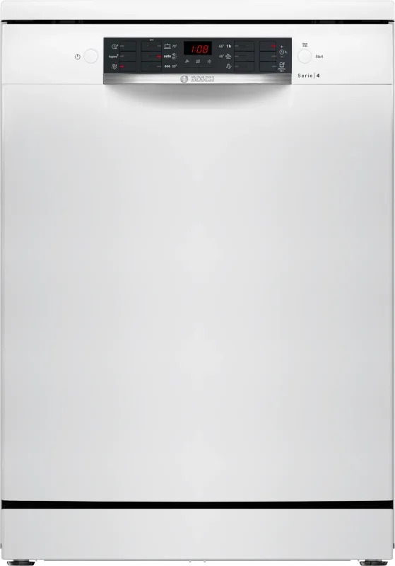 Bosch Seri 4 Solo Bulaşık Makinesi 6 Programlı Beyaz SMS46NW01Q