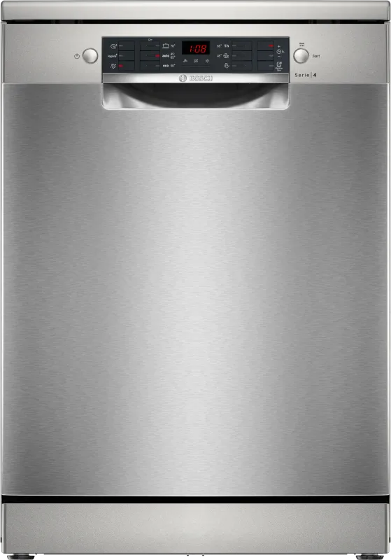 Bosch Seri 4 Solo Bulaşık Makinesi 6 Programlı Inox SMS46NI01Q