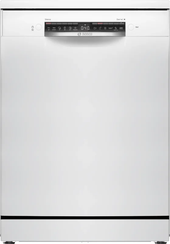 Bosch Seri 4 Solo Bulaşık Makinesi 6 Programlı Beyaz SMS4IMW62Q