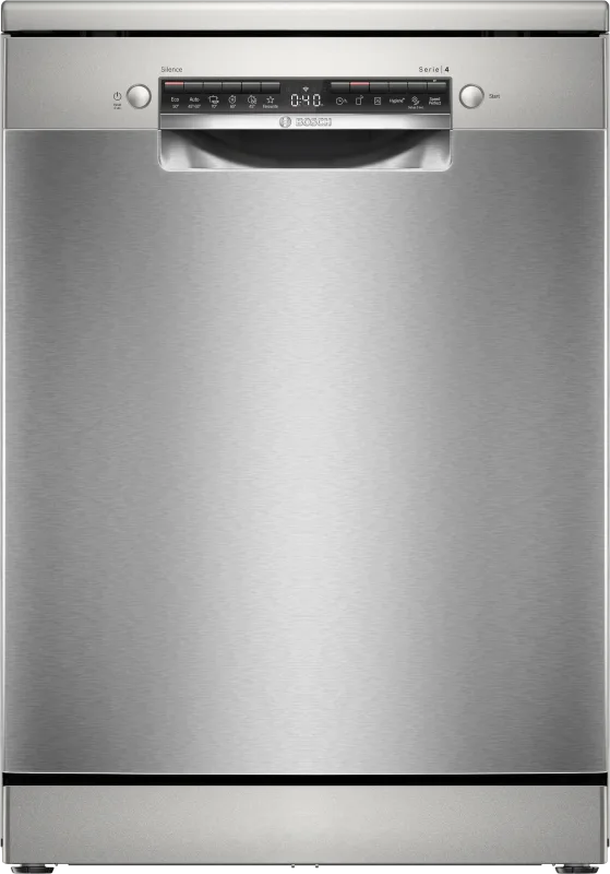 Bosch Seri 4 Solo Bulaşık Makinesi 6 Programlı Inox SMS4IMI62Q
