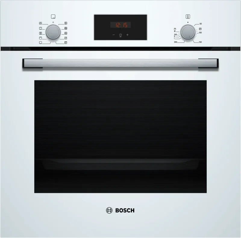 Bosch Seri 2 Ankastre Fırın 66 lt Beyaz HBF512BW1T