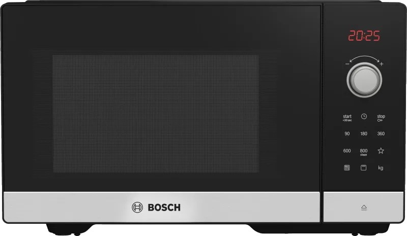 Bosch Seri 2 Solo Mikrodalga Fırın 25 lt Siyah FEL053MS2