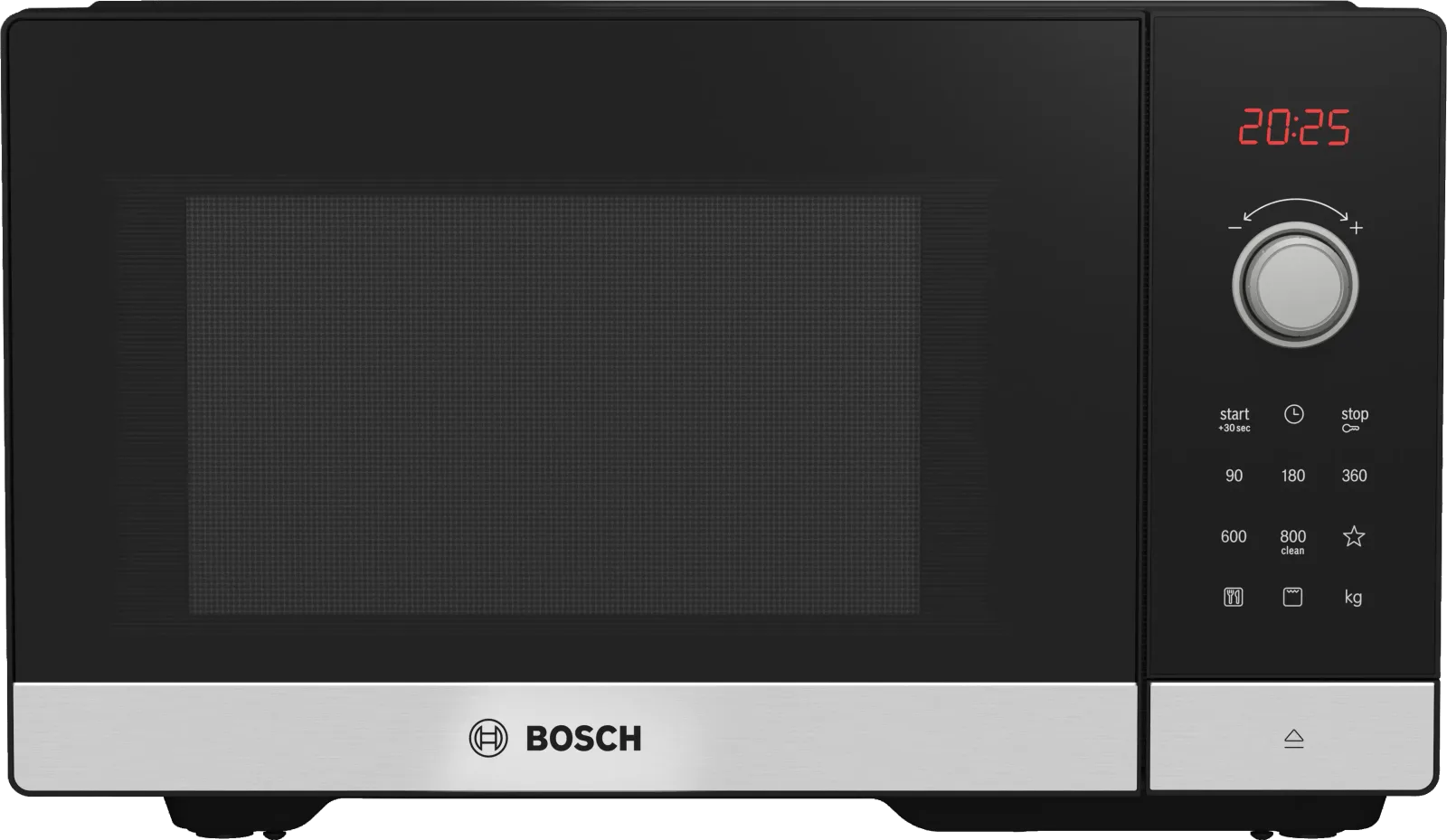 Bosch Seri 2 Solo Mikrodalga Fırın 25 lt Siyah FEL053MS2