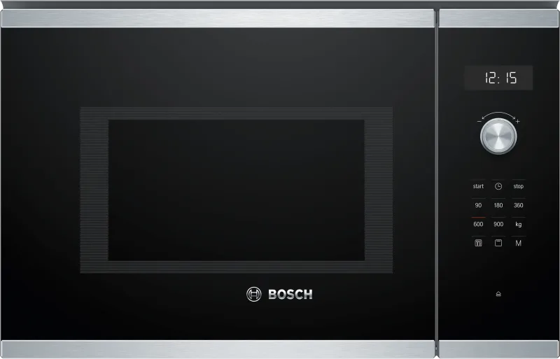 Bosch Seri 6 Ankastre Mikrodalga Fırın Izgaralı 25 lt Inox BEL554MS0