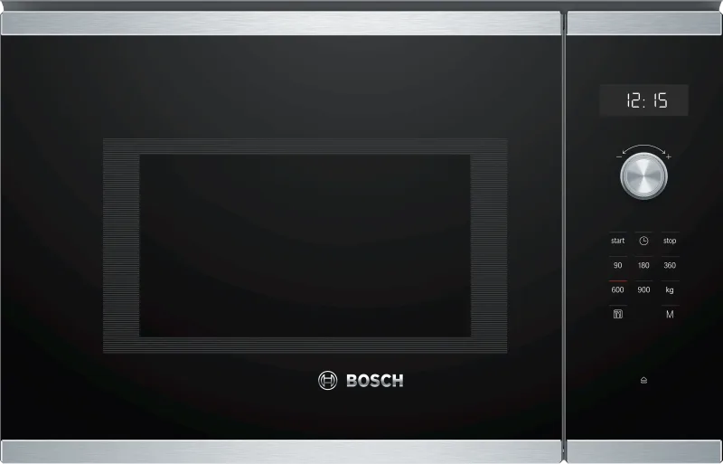 Bosch Seri 6 Ankastre Mikrodalga Fırın 25 lt Inox BFL554MS0