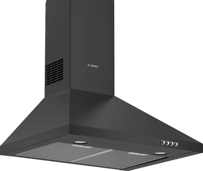 Bosch Seri 2 Duvar Tipi Davlumbaz 60 cm Siyah DWP64CC60T
