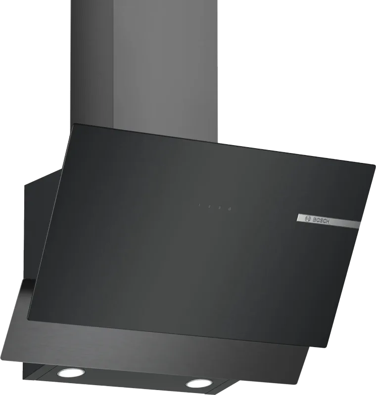 Bosch Seri 4 Duvar Tipi Davlumbaz 60 cm Black Inox DWK65AD30R