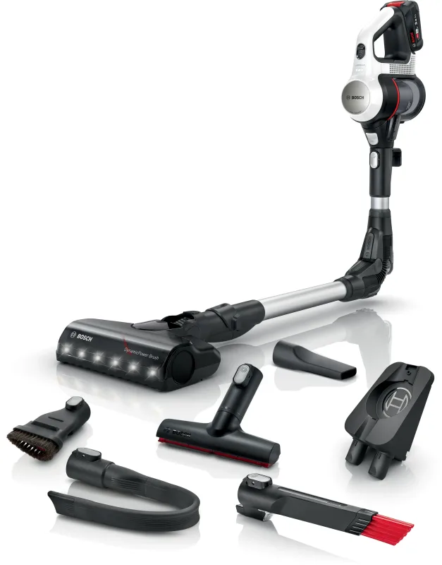 Bosch Şarjlı Dikey Süpürge Unlimited Beyaz BCS711XXL
