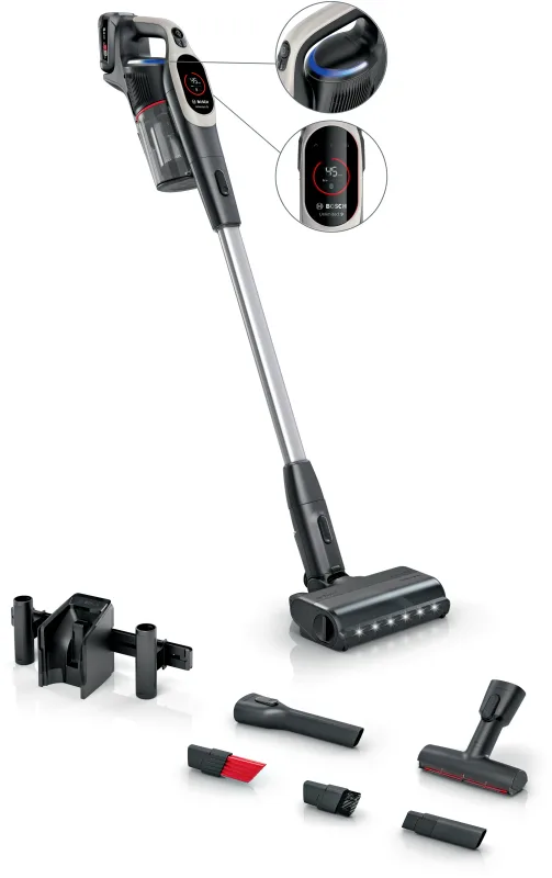 Bosch Şarjlı Dikey Süpürge Unlimited Koyu Krem Rengi BCS931GAC