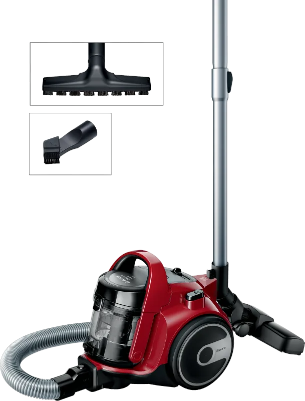 Bosch Seri 2 Toz Torbasız Elektrikli Süpürge 700 W Kırmızı BGC05AAA2
