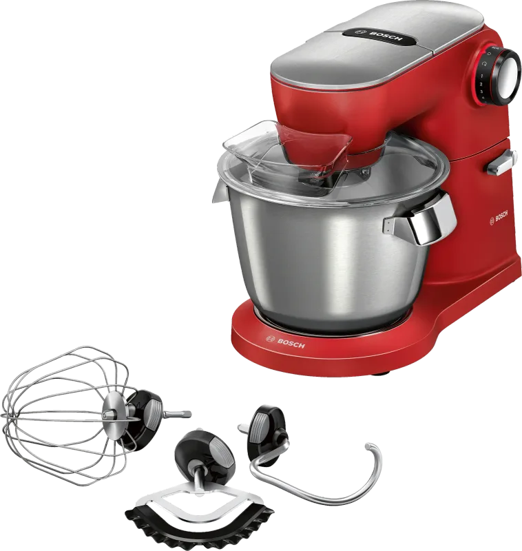 Bosch Seri 8 Mutfak Makinesi (Hamur Yoğurma) 1600 W Kiraz Kırmızısı MUM9A66R00