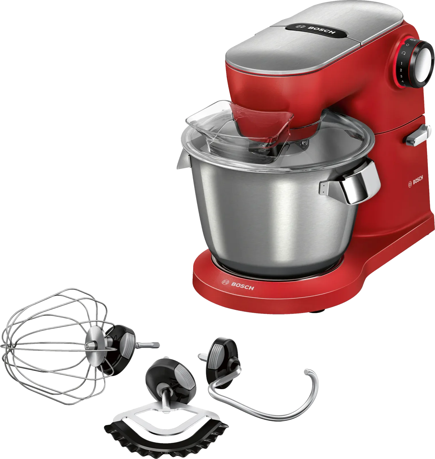 Bosch Seri 8 Mutfak Makinesi (Hamur Yoğurma) 1600 W Kiraz Kırmızısı MUM9A66R00
