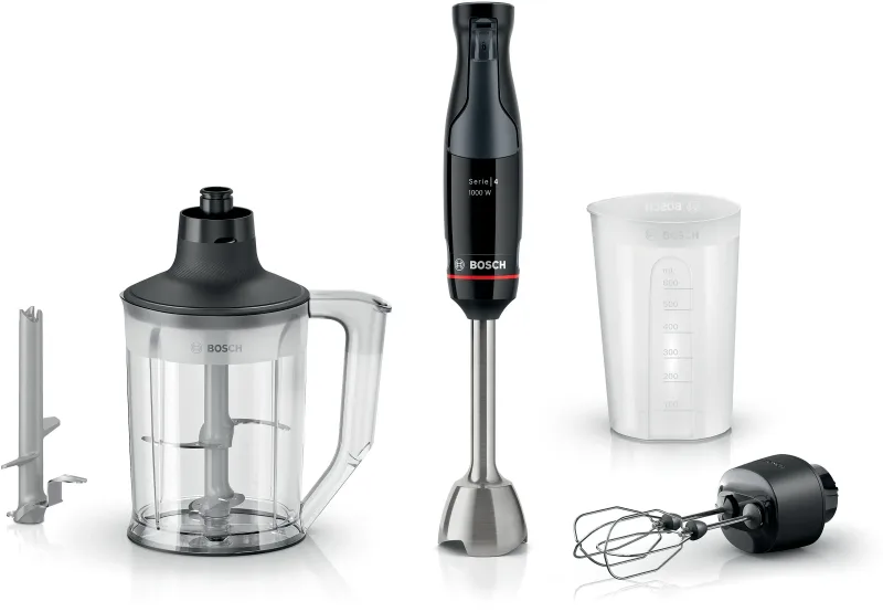 Bosch Seri 4 El Blender Seti 1000 W Siyah MSM4B654