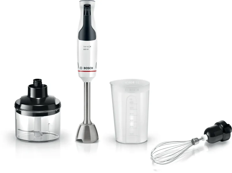 Bosch Seri 4 El Blender Seti 800 W Beyaz MSM4W421
