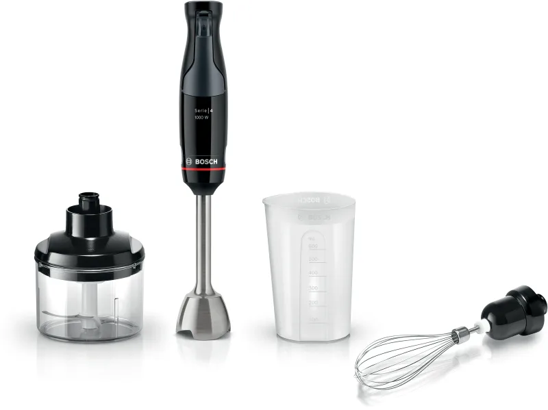 Bosch Seri 4 El Blender Seti 1000 W Siyah MSM4B621
