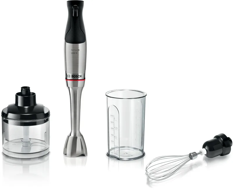 Bosch Seri 6 El Blender Seti 1200 W Paslanmaz Çelik MSM6M821