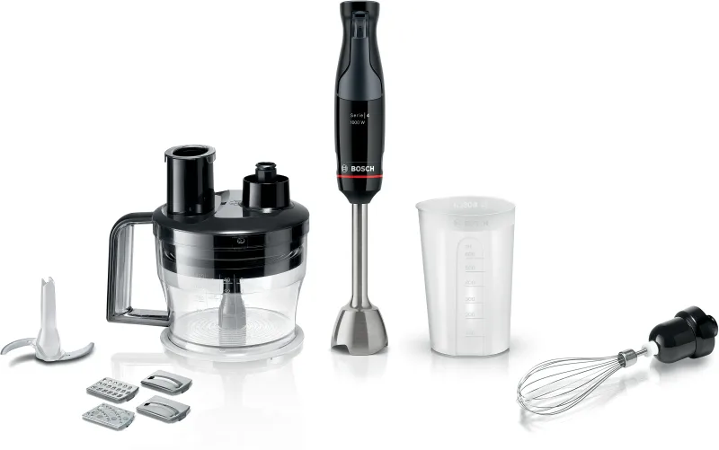 Bosch Seri 4 El Blender Seti 1000 W Gümüş MSM4B670