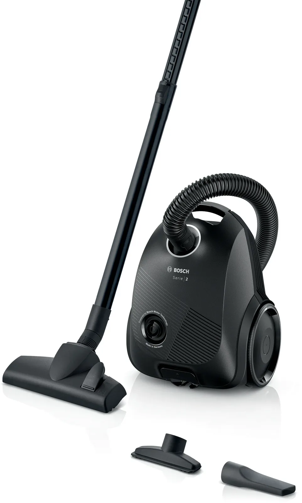 Bosch Seri 2 Toz Torbalı Elektrikli Süpürge 600 W Siyah BGBS2LB1