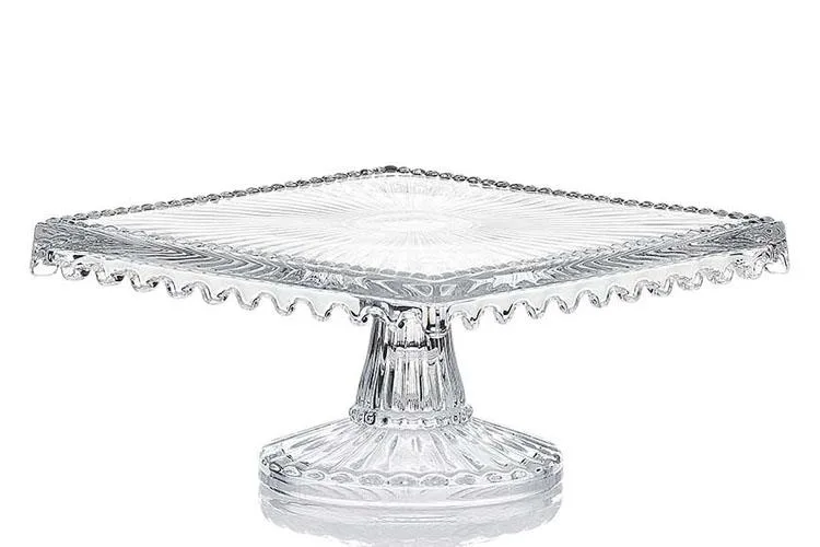 SCH PETİTE CAM KARE STAND Q18 CM 1 PARÇA